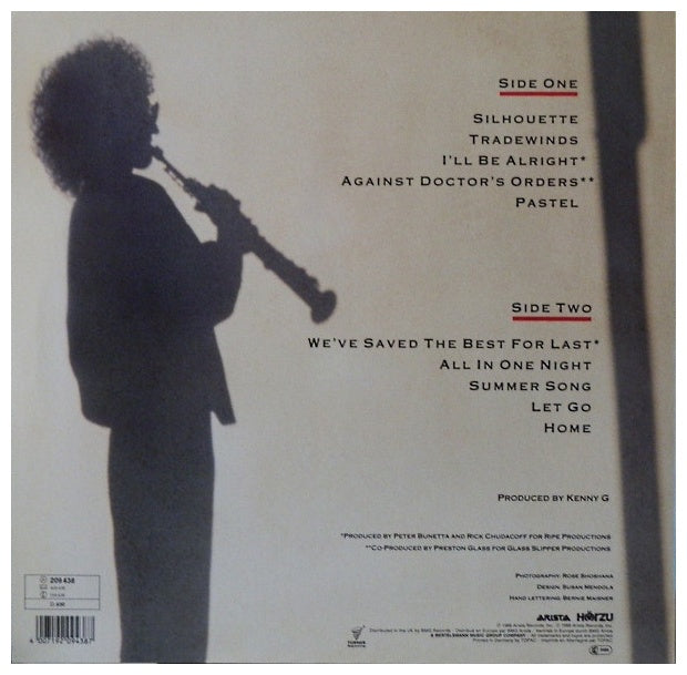 KENNY G - SILHOUTTE | VINILO USADO