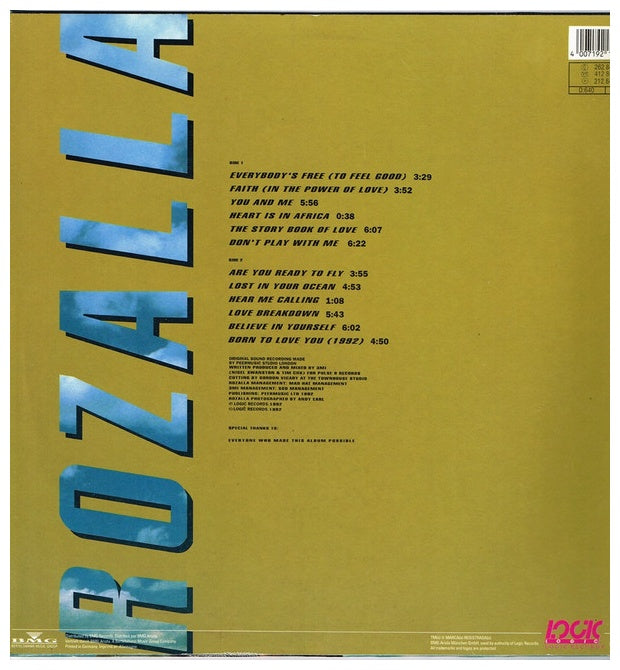 ROZALLA - EVERYBODY'S FREE | VINILO USADO