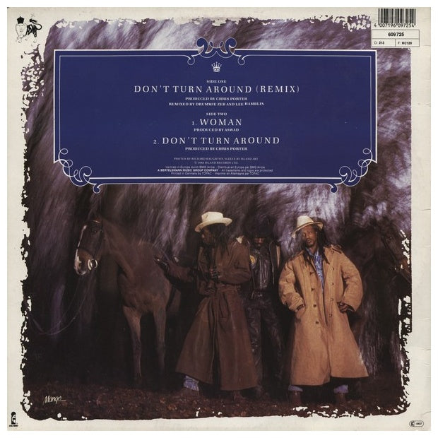 ASWAD - DON'T TURN AROUND | 12" MAXI SINGLE USADO