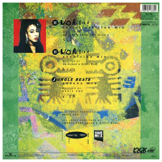 DR. ALBAN FT. LEILA K - HELLO AFRIKA | 12" MAXI SINGLE USADO