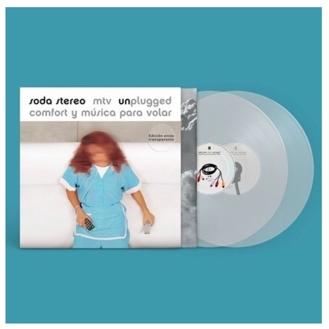 SODA STEREO - COMFORT Y MUSICA PARA VOLAR (CLEAR VYNIL) (2LP) | VINILO
