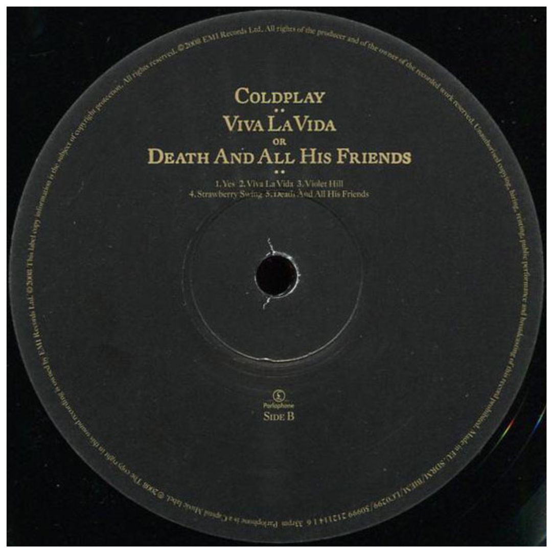 COLDPLAY - VIVA LA VIDA OR DEATH | VINILO