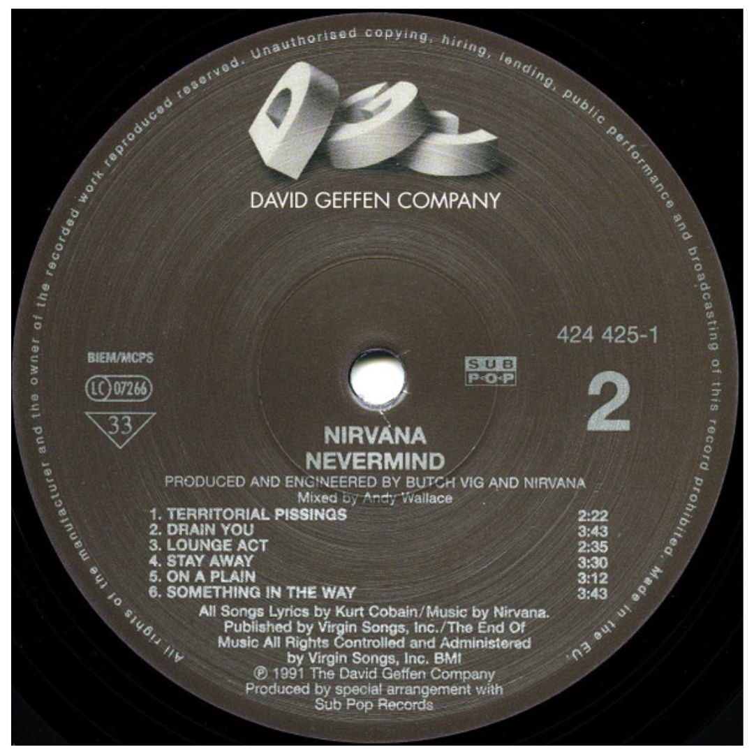 NIRVANA - NEVERMIND | VINILO
