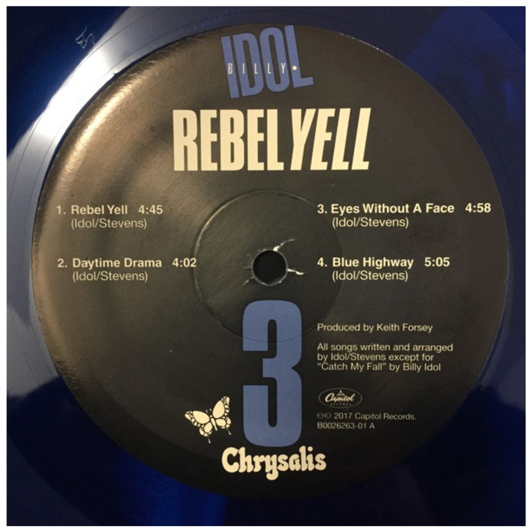 BILLY IDOL - REBEL YELL | VINILO