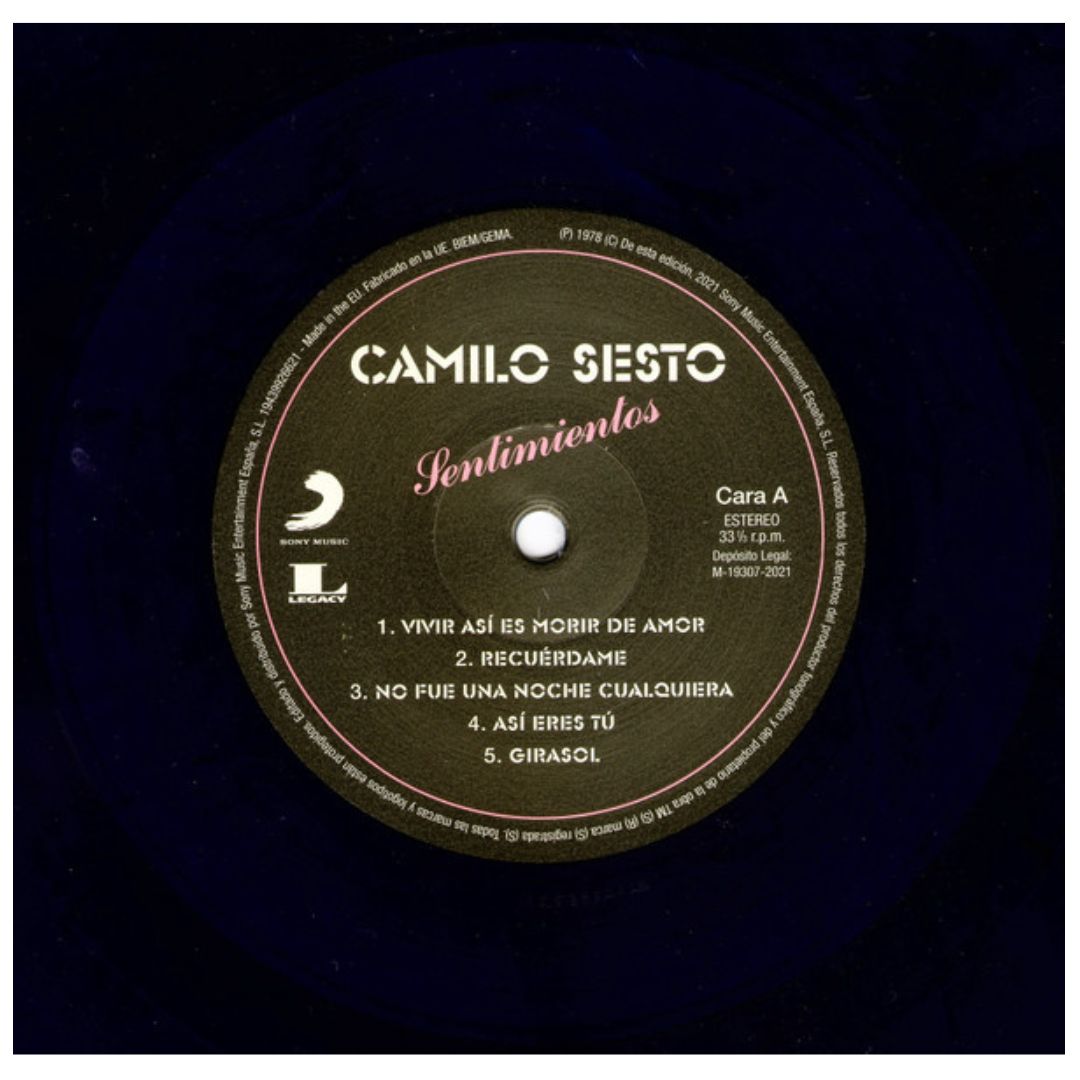 CAMILO SESTO - SENTIMIENTOS | VINILO