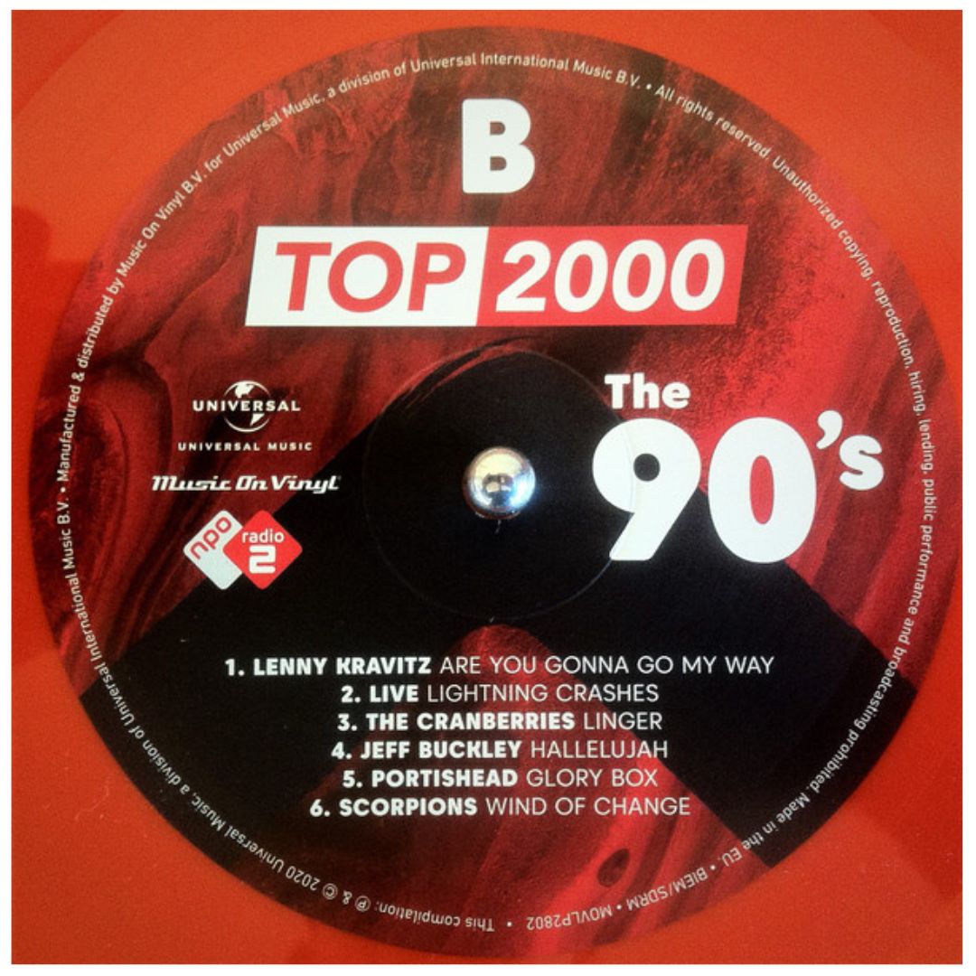 TOP 2000 THE 90S - VARIOS (2LP) | VINILO