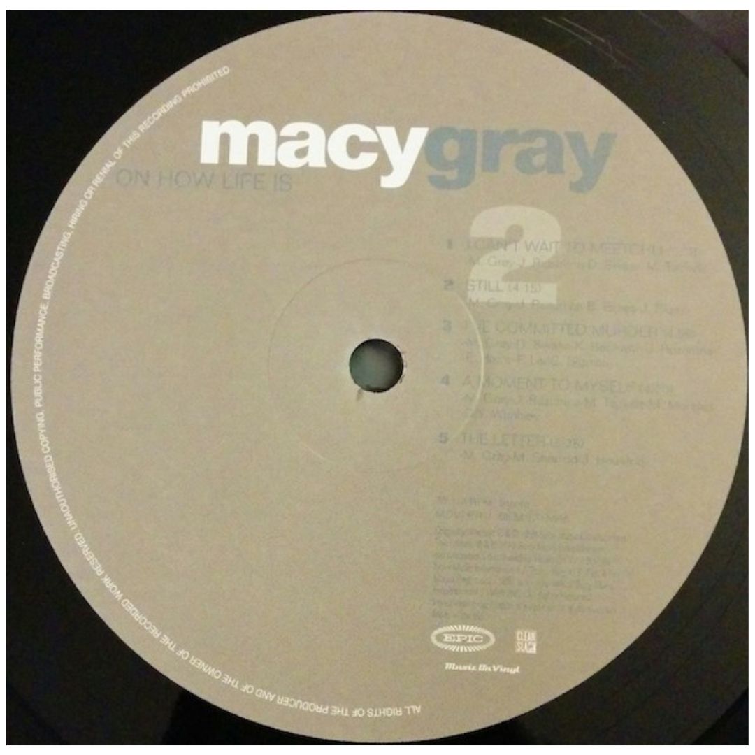 MACY GRAY - ON HOW LIFE IS | VINILO