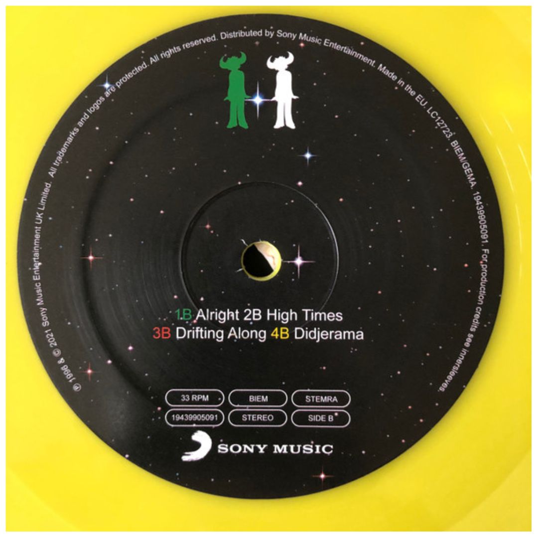 JAMIROQUAI - TRAVELLING WITHOUT MOVING (YELLOW VINYL) | VINILO