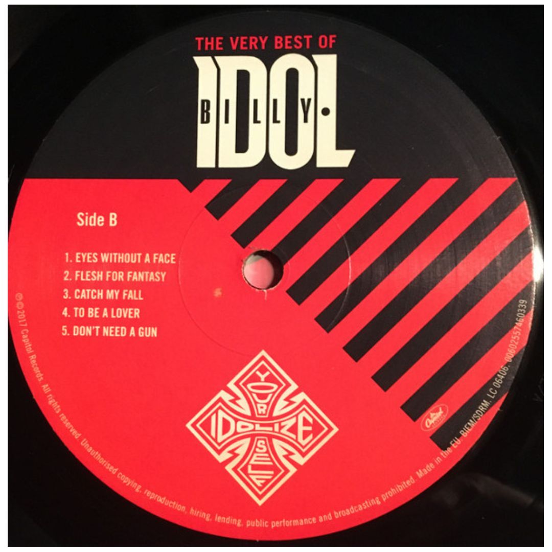 BILLY IDOL - THE VERY BEST IDOLIZE YOURSELF (2LP) | VINILO