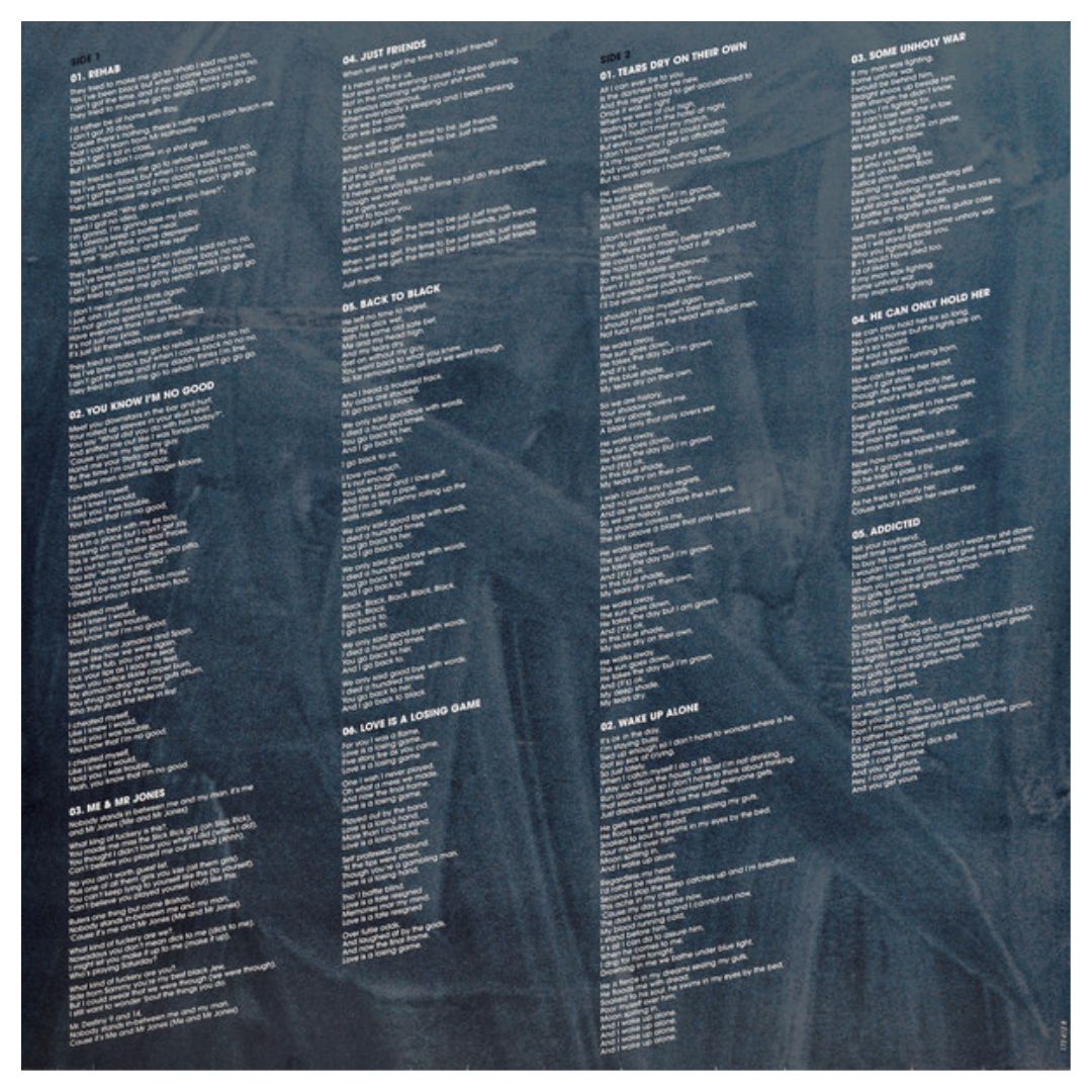 AMY WINEHOUSE - BACK TO BLACK | VINILO