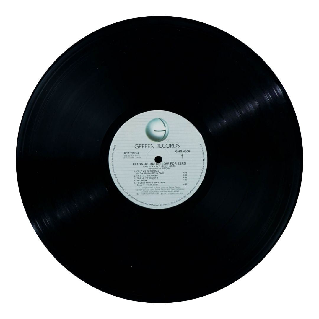 ELTON JOHN - TOO LOW FOR ZERO | VINILO USADO