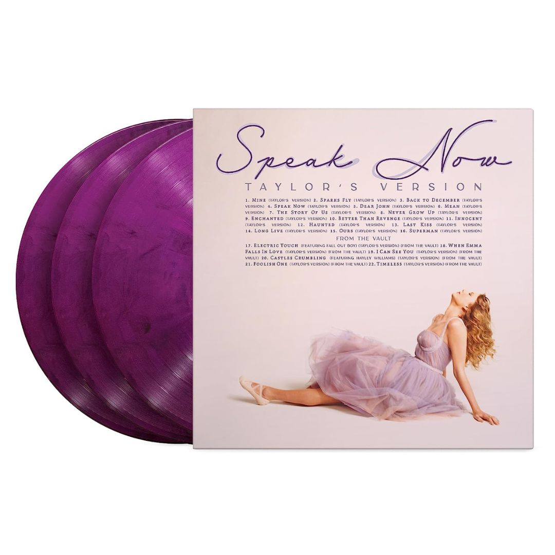 TAYLOR SWIFT - SPEAK NOW TAYLOR'S VERSION (3LP) (PURPLE VINYL) | VINILO