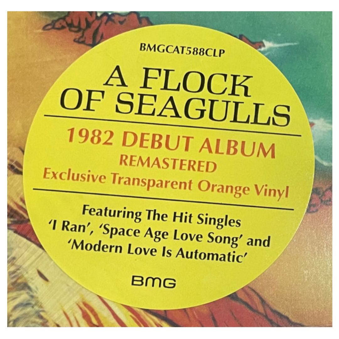 A FLOCK OF SEAGULLS - A FLOCK OF SEAGULLS (ORANGE VINYL) | VINILO