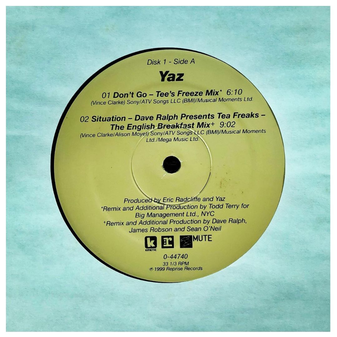 YAZ - DON´T GO/SITUATION (1999 REMIXES) (2LP) | 12" MAXI SINGLE USADO