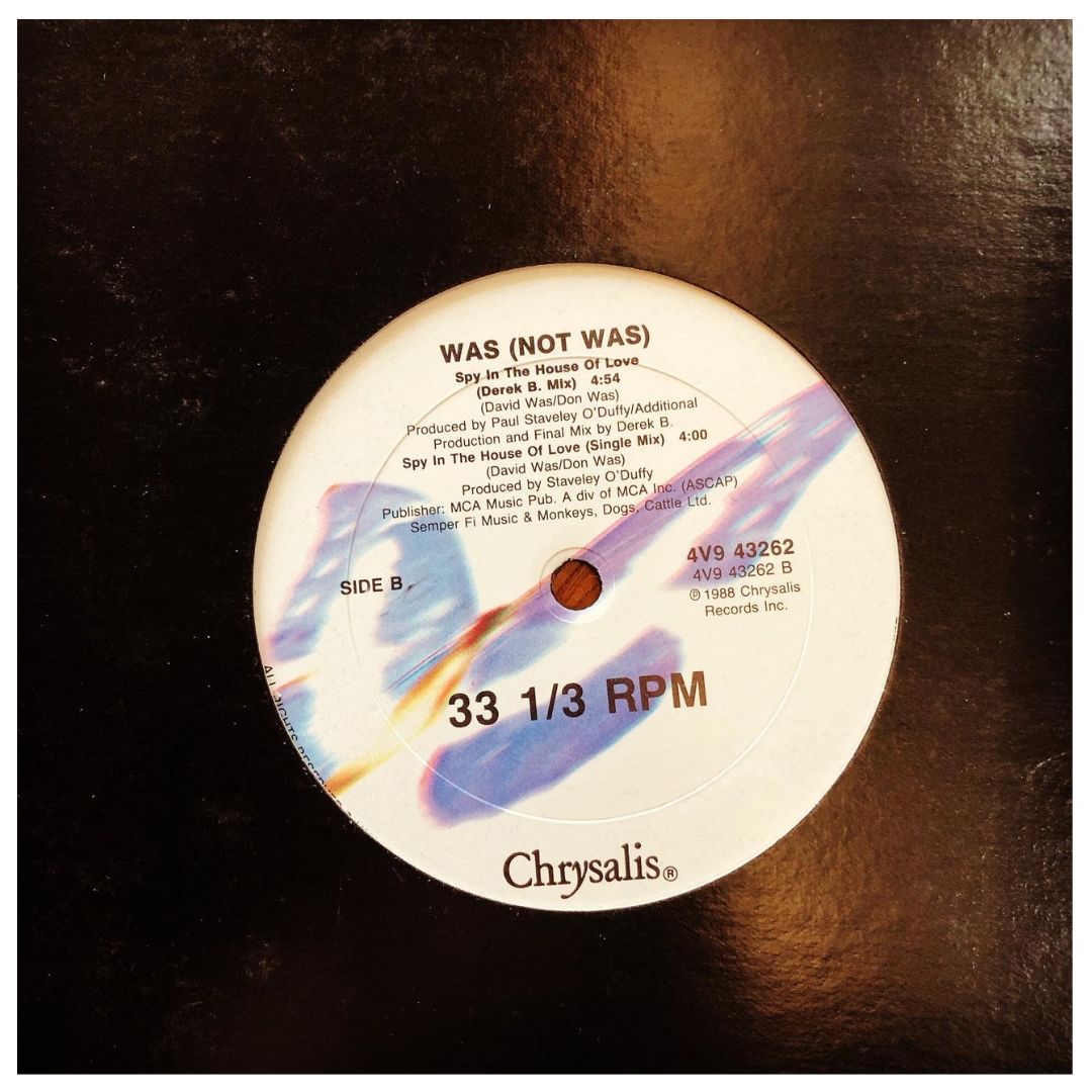 WAS (NOT WAS) - SPY IN THE HOUSE OF LOVE | 12" MAXI SINGLE USADO