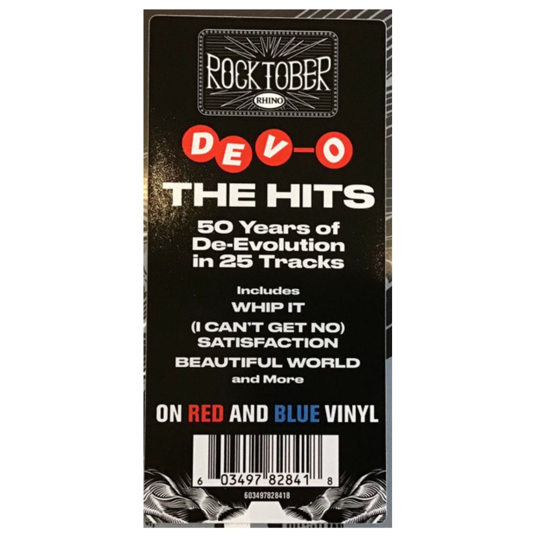 DEVO - 50 YEARS OF DE-EVOLUTION 1973-2023 (RED & BLUE VINYL) (2LP) | VINILO