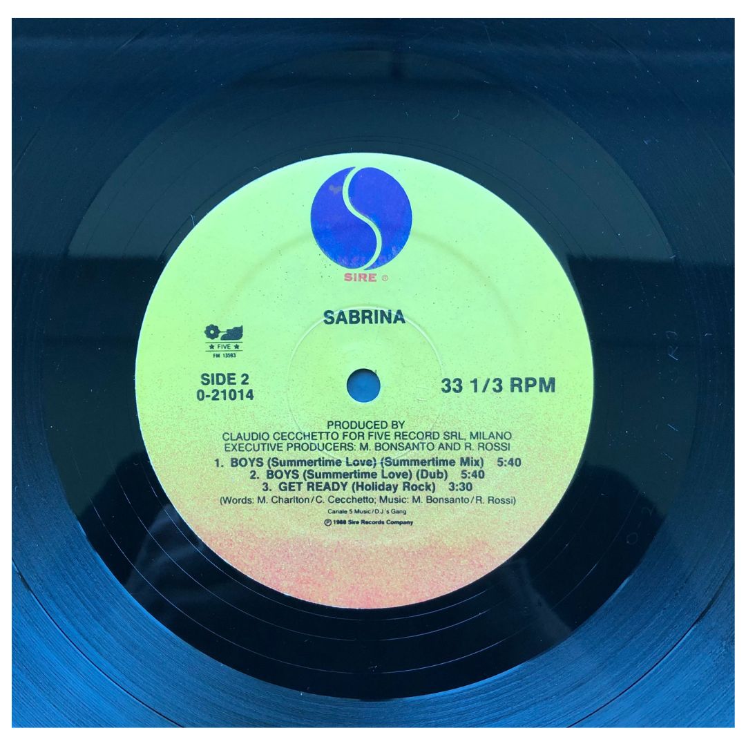 SABRINA - BOYS | 12" MAXI SINGLE USADO