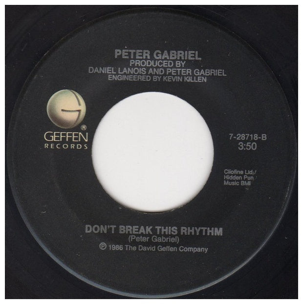 PETER GABRIEL - SLEDGEHAMMER | 7" SINGLE VINILO USADO