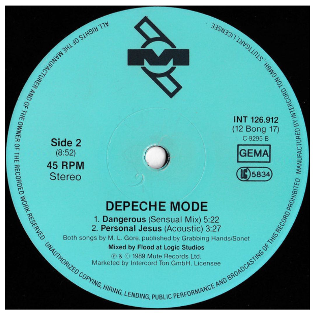 DEPECHE MODE - PERSONAL JESUS | 12" MAXI SINGLE USADO