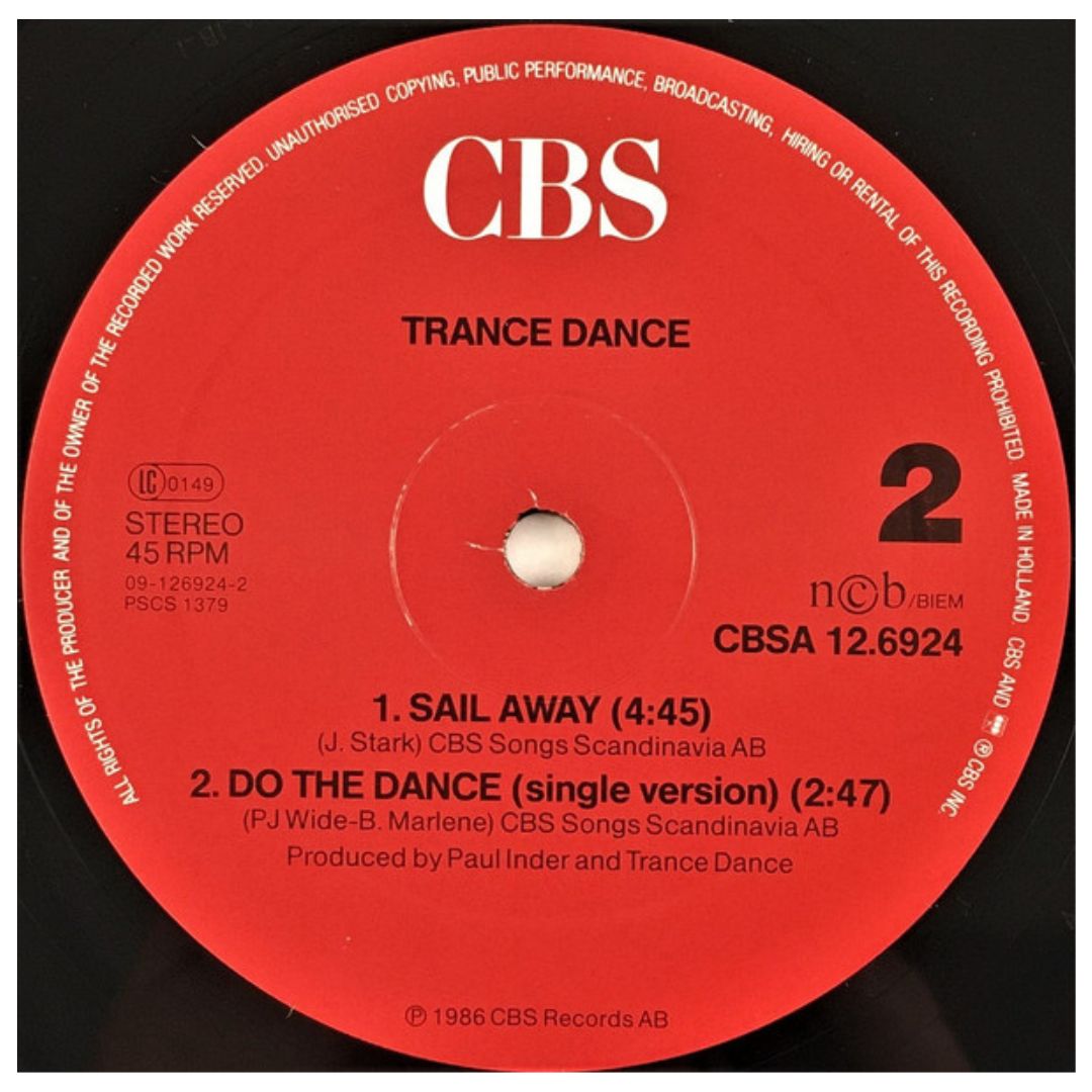 TRANCE DANCE - DO THE DANCE | 12" MAXI SINGLE USADO