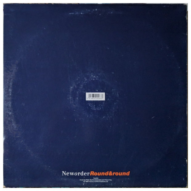 NEW ORDER - ROUND & ROUND | 12" MAXI SINGLE USADO