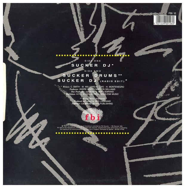 DIMPLES D - SUCKER DJ | 12" MAXI SINGLE USADO