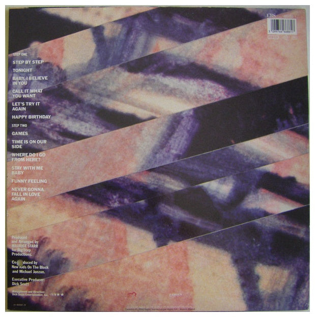 NEW KIDS ON THE BLOCK - STEP BY STEP | VINILO USADO
