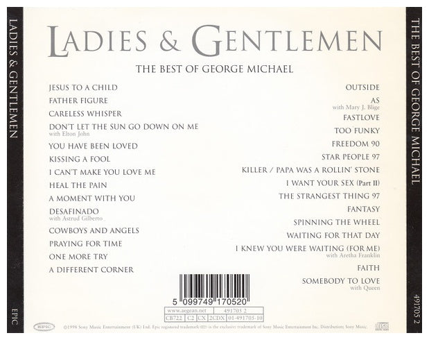 GEORGE MICHAEL - LADIES & GENTLEMEN: THE BEST OF (2CD) | CD