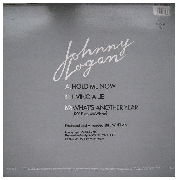 JOHNNY LOGAN - HOLD ME NOW | 12" MAXI SINGLE USADO
