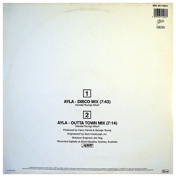 FLASH AND THE PAN - AYLA | 12" MAXI SINGLE USADO