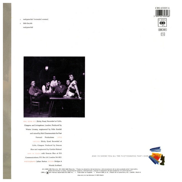 DEACON BLUE - REAL GONE KID | 12" MAXI SINGLE USADO