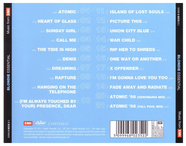 BLONDIE - ESSENTIAL | CD