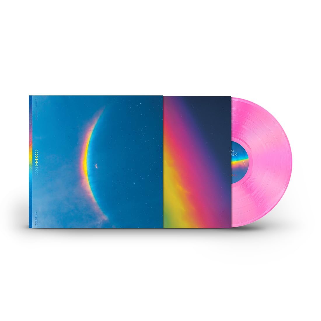 COLDPLAY - MOON MUSIC (PINK TRANSLUCENT VINYL)(LIMITED EDITION)| VINILO