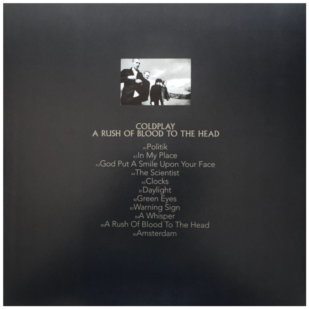 COLDPLAY - A RUSH OF BLOOD TO THE HEAD | VINILO