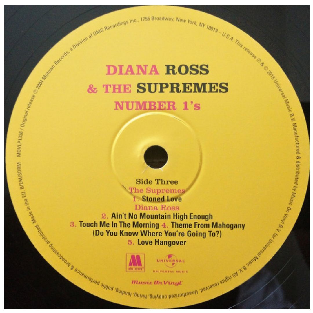 DIANA ROSS AND THE SUPREMES - 1S NUMBER ONE (2LP) | VINILO