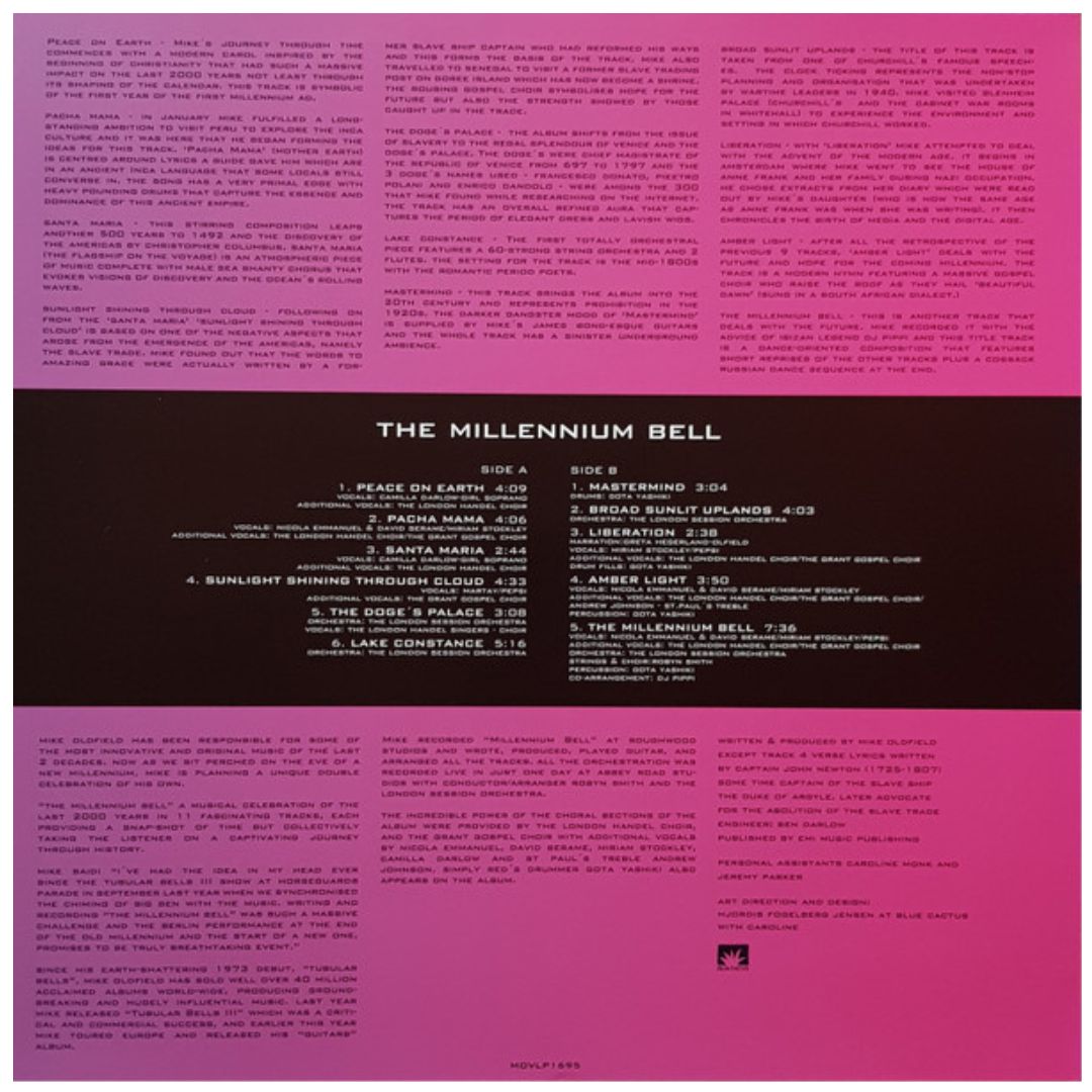 MIKE OLDFIELD - MILLENNIUM BELL | VINILO
