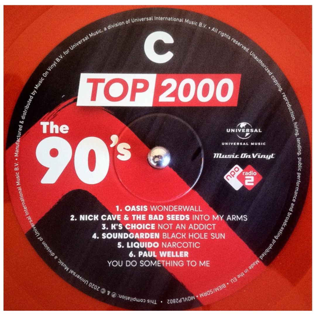 TOP 2000 THE 90S - VARIOS (2LP) | VINILO