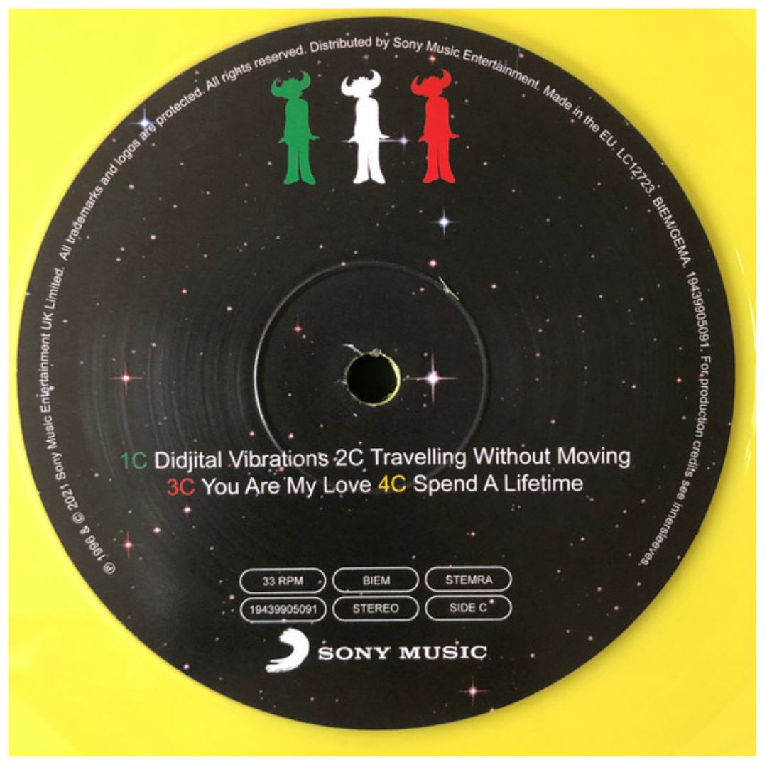 JAMIROQUAI - TRAVELLING WITHOUT MOVING (YELLOW VINYL) | VINILO