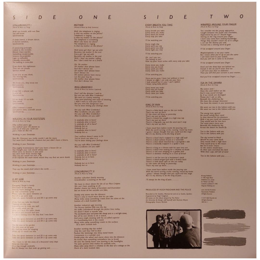 POLICE - SYNCHRONICITY | VINILO