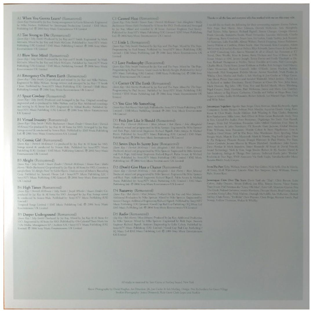 JAMIROQUAI - HIGH TIMES: SINGLES 1992-2006 (2LP) | VINILO