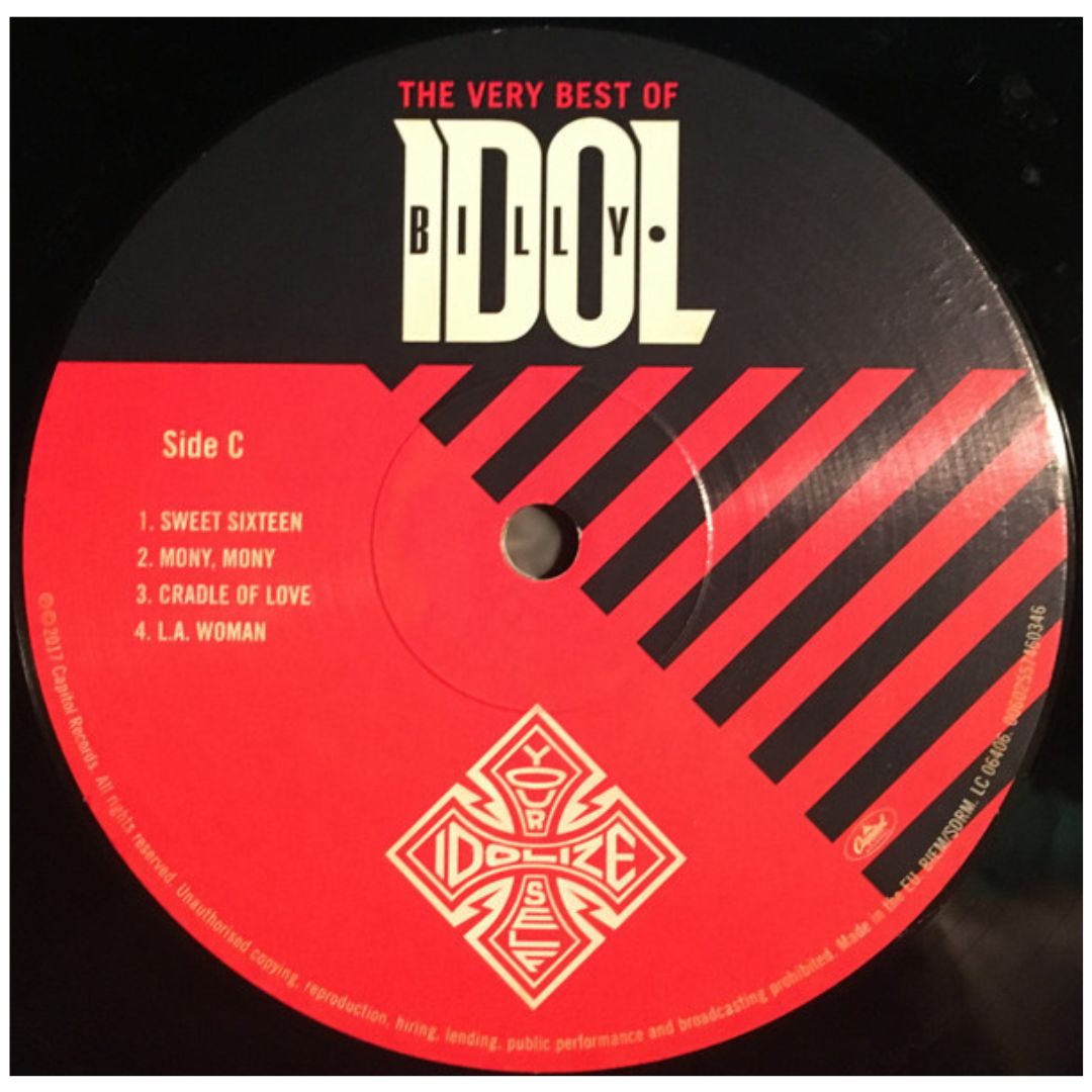BILLY IDOL - THE VERY BEST IDOLIZE YOURSELF (2LP) | VINILO
