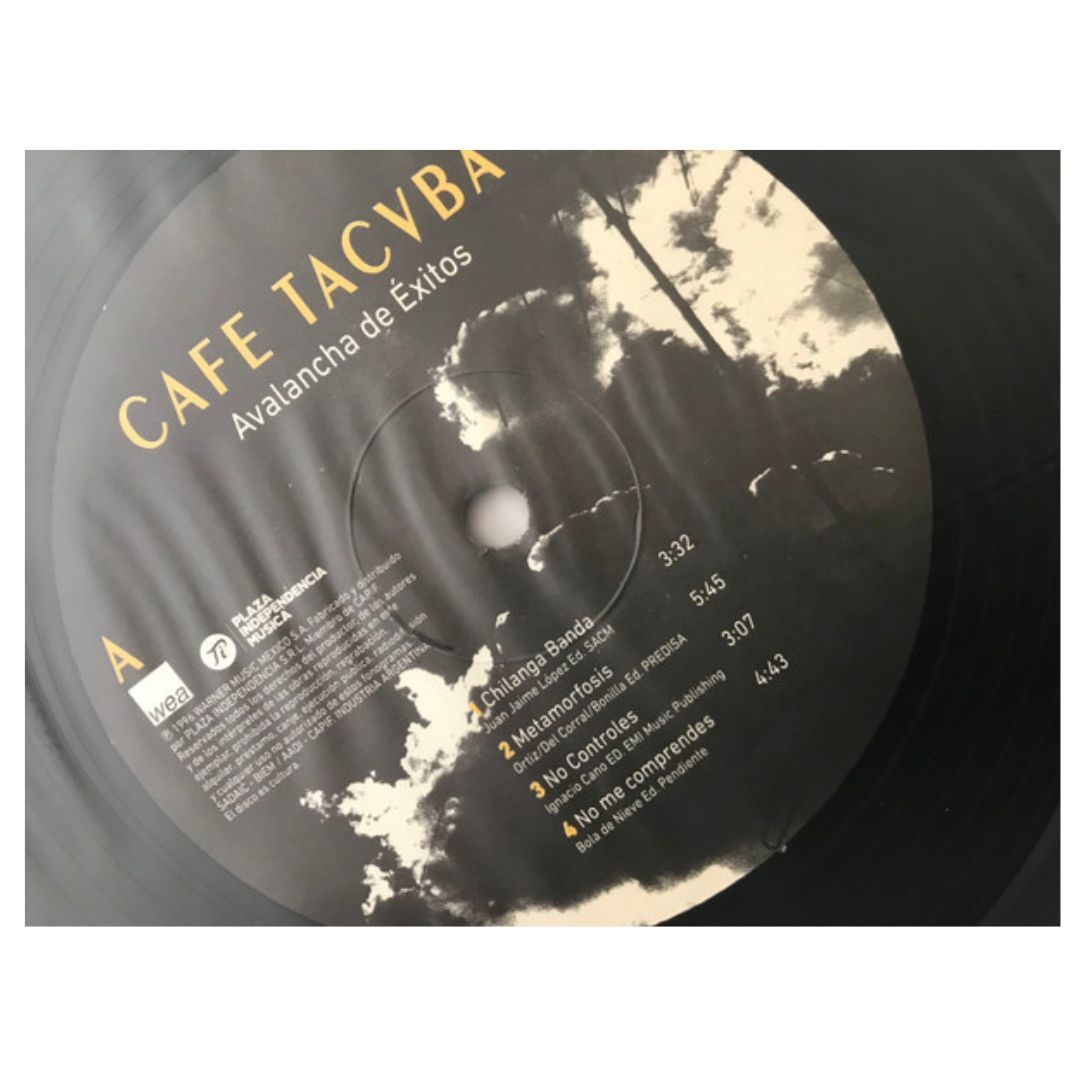 CAFE TACUBA - AVALANCHA DE EXITOS (LP+LIBRO) | VINILO