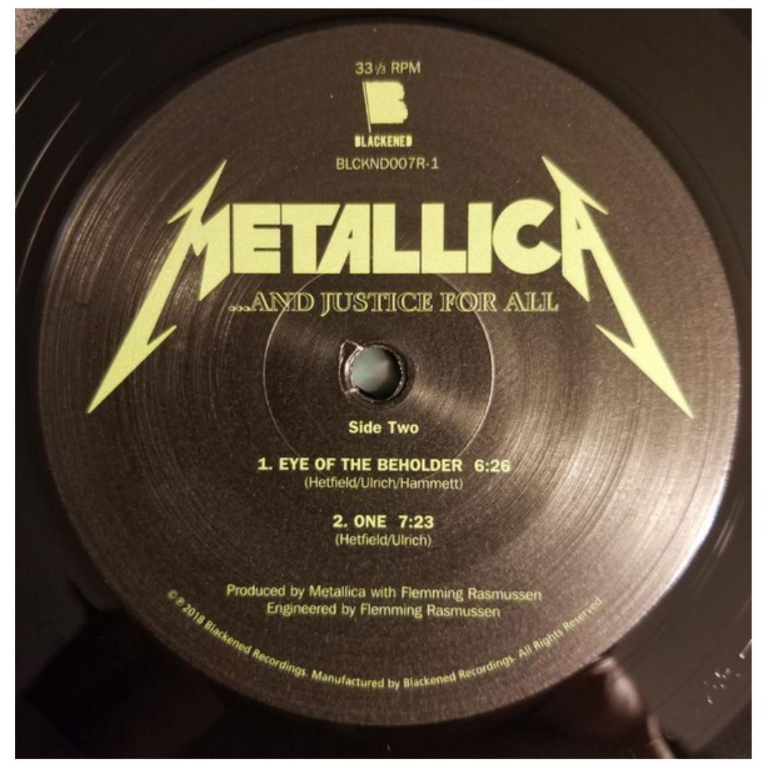 METALLICA - ...AND JUSTICE FOR ALL (2LP) (BLACKENED) | (GREEN VINYL) | VINILO