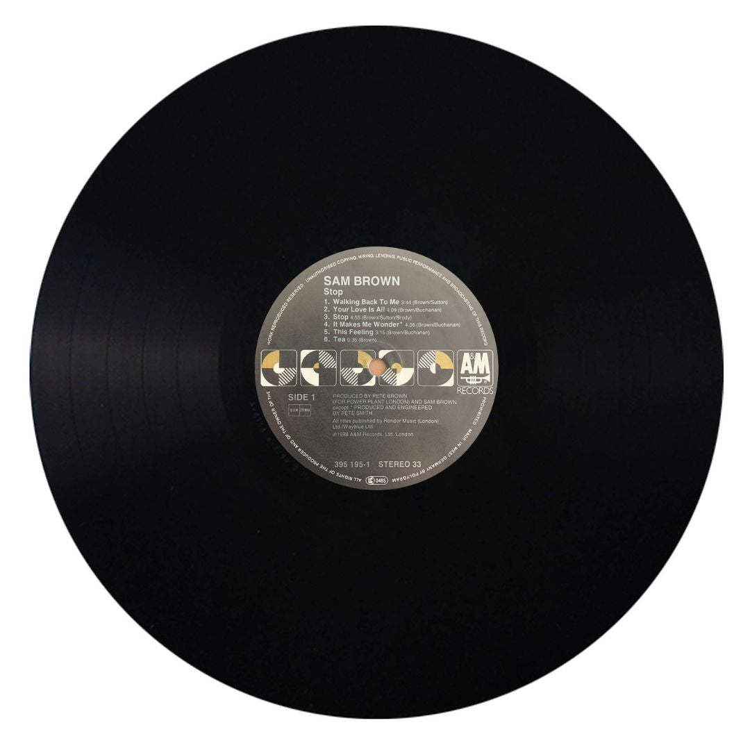 SAM BROWN - STOP! | VINILO USADO