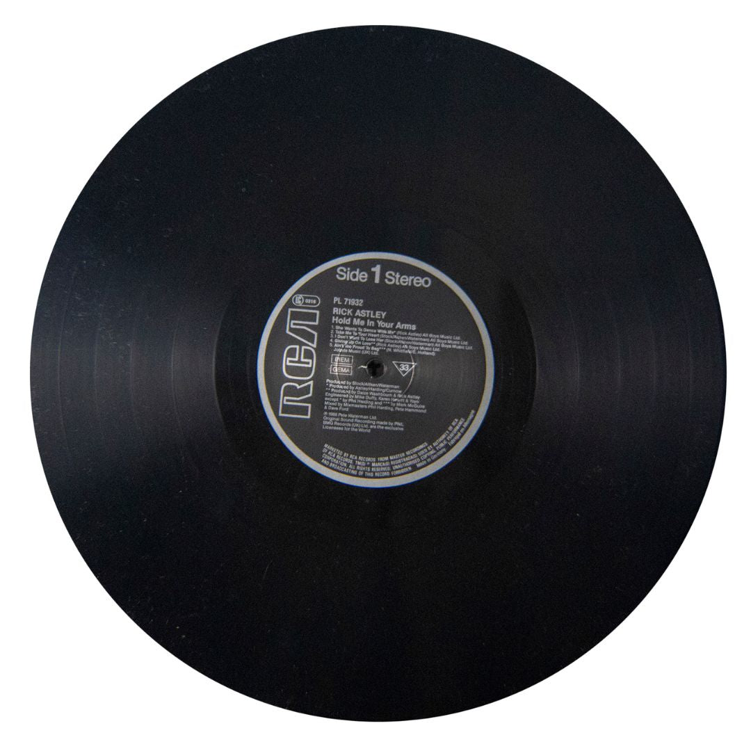 RICK ASTLEY - HOLD ME IN YOUR ARMS | VINILO USADO