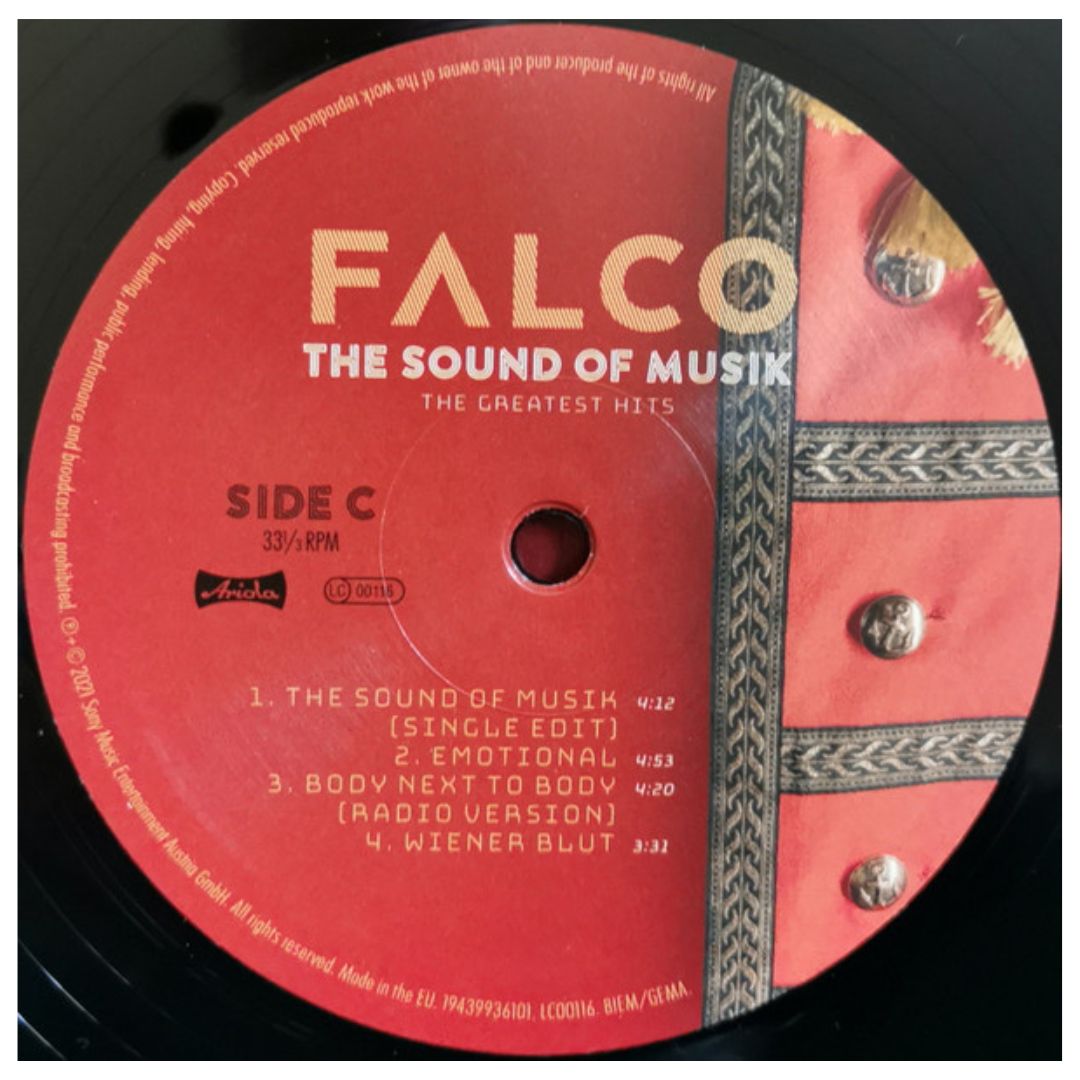 FALCO - SOUND OF MUSIK GREATEST HITS (+POSTER) (2LP) | VINILO