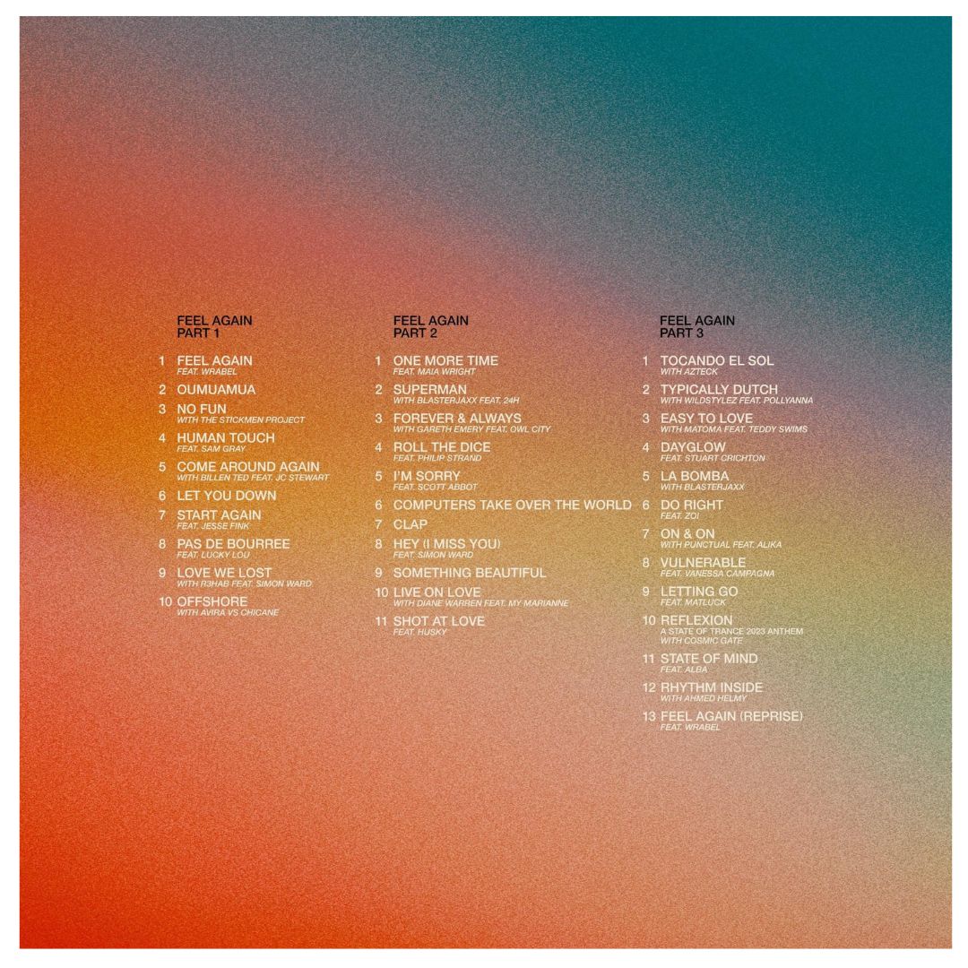 ARMIN VAN BUUREN - FEEL AGAIN (3LP) (DELUXE) | BOXSET