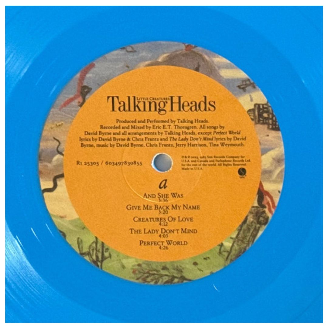 TALKING HEADS - LITTLE CREATURES (OPAQUE SKY BLUE VINYL) | VINILO