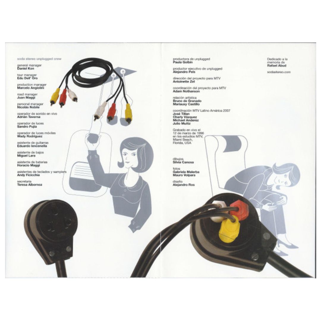 SODA STEREO - COMFORT Y MUSICA PARA VOLAR | DVD ABIERTO