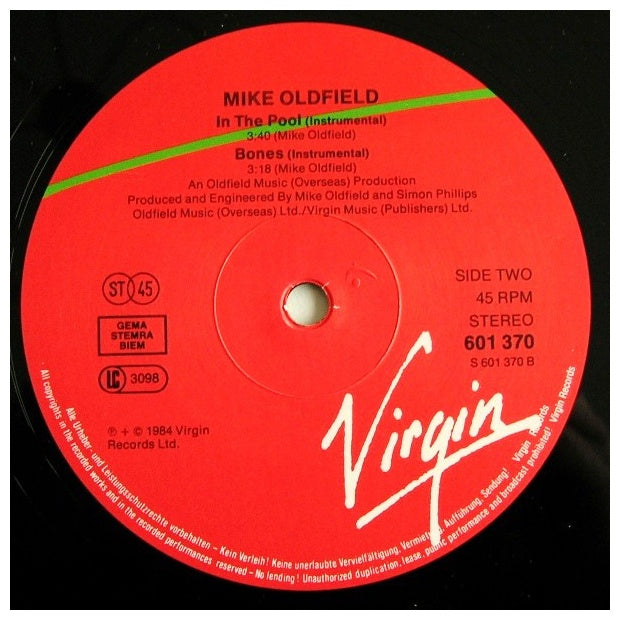 MIKE OLDFIELD - TO FRANCE | 12" MAXI SINGLE USADO